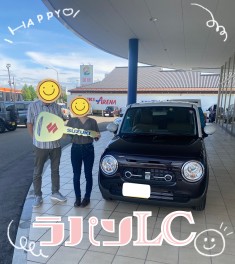 ご納車おめでとうございます！！【ラパンLC】
